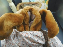 wrinkles moose puppet 2 head